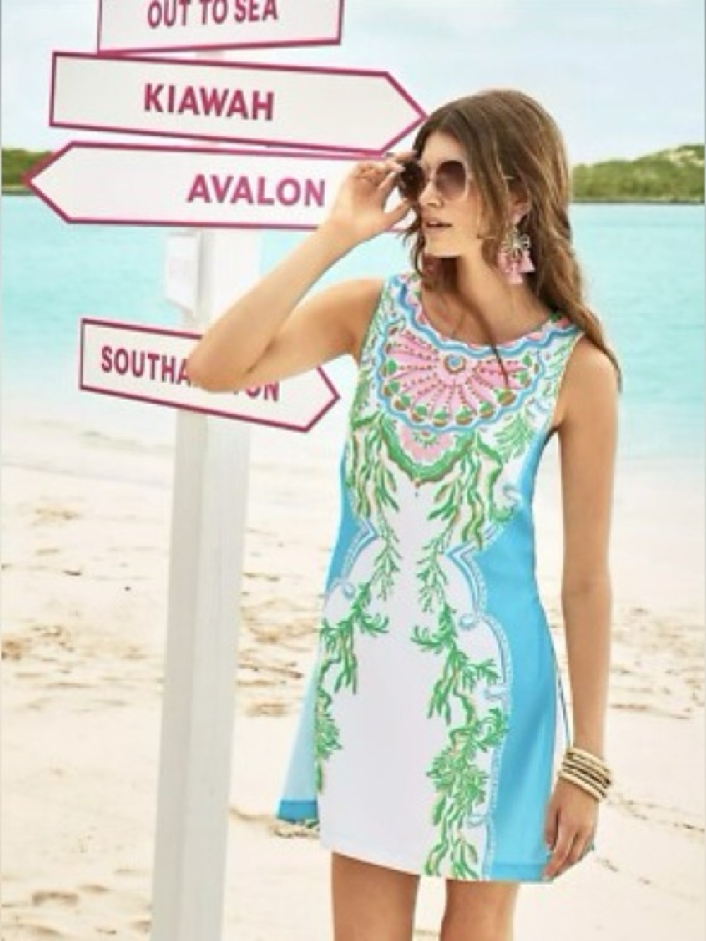 NEW Lilly Pulitzer DONNA Sleeveless Romper, CALYPSO SUN